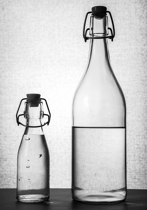 Trinkflasche Glas